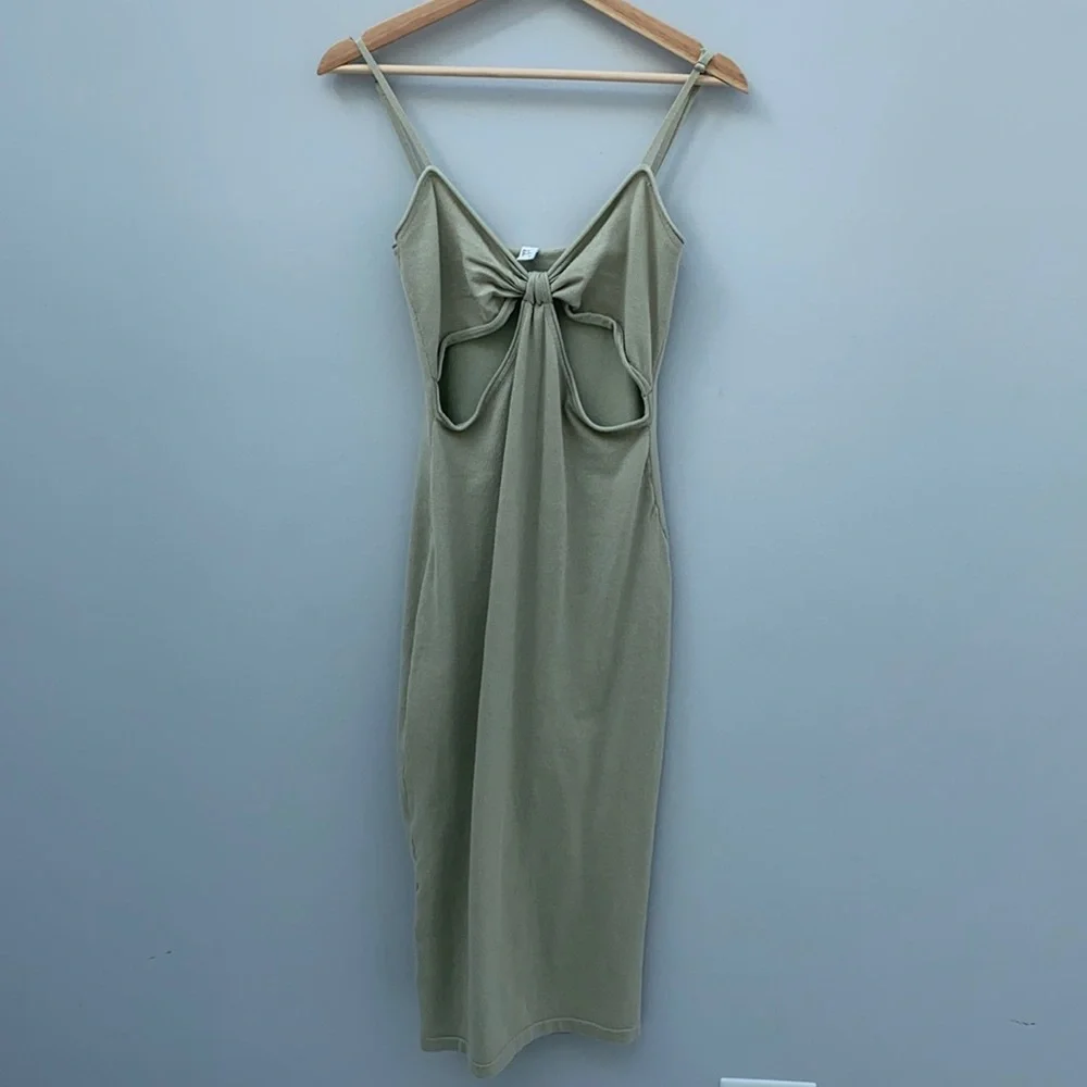 Women Cut Out Midi Dress Gaia Style - Picture 3 of 11